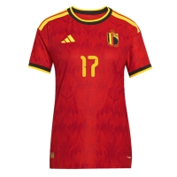 Belgien Charles De Ketelaere #17 Hemmatröja Dam VM 2026 Kortärmad